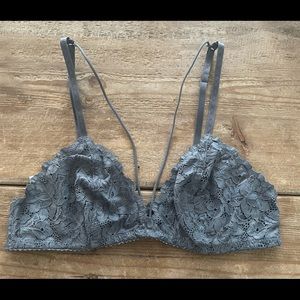 Free People Grey Bralette